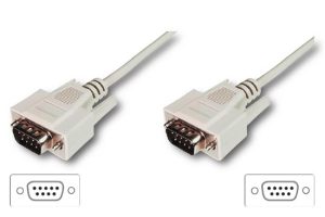 00447G.jpg CAVO PROLUNGA SERIALE RS232 PIN-TO-PIN (MODEM CABLE) 9 POLI MASCHIO/MASCHIO MT.2