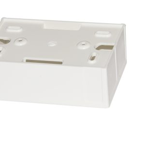 02459-1-H.jpg SCATOLA A MURO PER PLACCHE RJ45 COLORE CHIARO