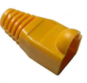 08392G.jpg COPRICONNETTORE PER PLUG RJ45 GIALLO