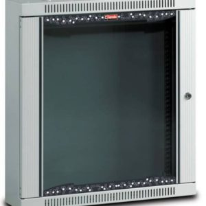 ARMADIO A MURO PER RETI E APPARATI ELETTRICI 6 UNITA' 19" PROFONDITA' 150 MM.
