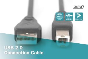 AK300105030S-2-H.jpg DIGITUS Cavo di collegamento USB 2.0 mt 3 colore nero