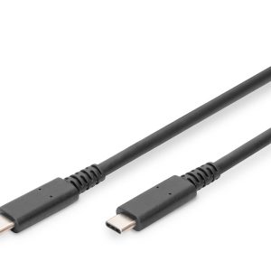 AK300343008SG.jpg Cavo di collegamento USB 4.0, da Type-C a Type-C risoluzione max. 8K@30Hz, PD3.0, 40Gbits/s, 0,8m, DIGITUS
