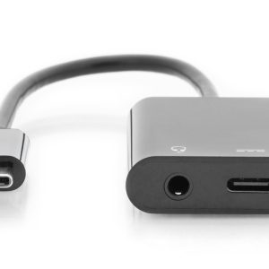 AK300400002S-5-H.jpg CAVO SPLITTER USB TIPO-C. A USB TIPO-C. + CONNETTORE 3.5MM STEREO