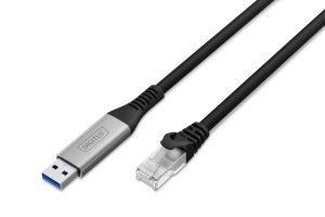 AK300600100S.jpg DIGITUS USB 3.2 Gen1 - Cavo Ethernet RJ45, 1Gbit/s, 10 mt. colore nero