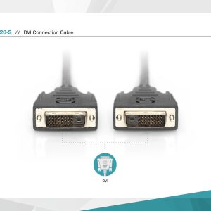 CAVO DVI-D 24+1 MASCHIO/MASCHIO DUAL LINK MT 2
