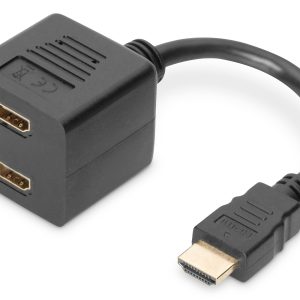 ADATTATORE SPLITTER HDMI 1 MASCHIO - 2 FEMMINE