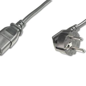 CAVO ALIMENTAZIONE SCHUKO 90° -C13 MT 1,80