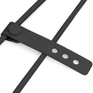 AK600108010S-1.jpg DIGITUS Cavo di collegamento in silicone Lightning,USB-A-Lightning 1 mt, nero