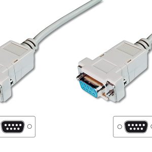 AK610100030EG.jpg CAVO NULL MODEM 9 POLI F/F MT. 3