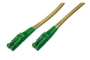 AL9E200001I.jpg Cavo patch LWL, E2000 (8° APC) su E2000 (8° APC), monomodale 1 mt. colore giallo
