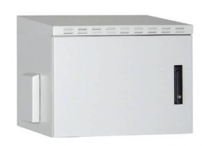 ARMADIO RACK 19" PER RETI DA ESTERNO PROTEZIONE IP55 7 UNITA' 600x450x490 MM. (LxPxA)
