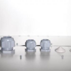 ARMADIO RACK 19" PER RETI DA ESTERNO PROTEZIONE IP55 9 UNITA' 600x450x579 MM. (LxPxA)