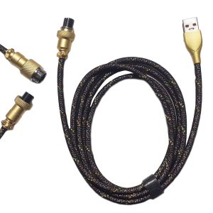 AVGORG.jpg Coppia cavi Aviator gold 3parts RGB