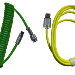 AVGYRG.jpg Coppia cavi Aviator verde/giallo RGB