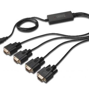 DA70159-1-H.jpg CAVO ADATTATORE DIGITUS DA USB 2.0 A 4 PORTE SERIALI 9 POLI RS232