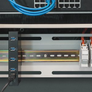 DA70257-3-H.jpg DIGITUS Hub USB 3.0, 4 porte, Industrial Line