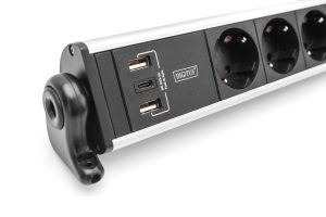 DA70624-2-H.jpg DIGITUS Presa multipla Office a 6 posti con 3 porte USB