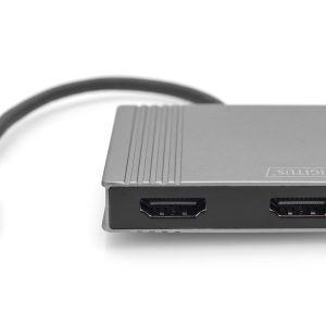 DIGITUS Adattatore grafico USB Type-C HDMI 4K 2in1