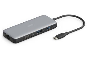 DA70914.jpg Docking station USB-C, 7 porte 1xHDMI, 3xUSB3.0, 1xRJ45, 1x SD, 1x MicroSD, 1xUSB-CPD