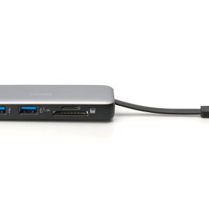 DA70916-1.jpg Docking station da viaggio USB-C, 7 porte 1xHDMI, 3xUSB3.0, 1xRJ45, 1xSD, 1xMicroSD, 1xUSB-CPD