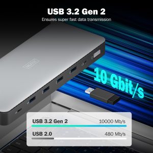 DA70918-10.jpg Docking station USB-C, 13 porte
