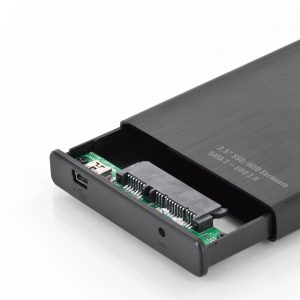 BOX ESTERNO USB 2.0 PER HDD/SSD 2,5" SATA I-II