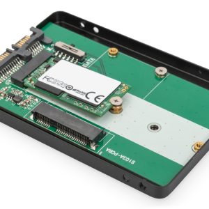 DA71118-1-H.jpg BOX ESTERNO 2,5" SATA HDD M.2 O mSATA SATA 3 6 Gbit/s, FINO A 520 MB/s