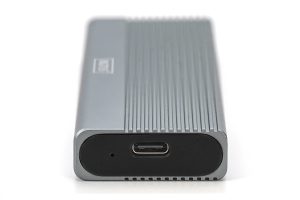DA71154-1.jpg DIGITUS Alloggiamento per disco rigido USB M.2, SSD, esterno, SATA, 6Gbps, USB 3.1 Gen2, alluminio, senza attrezzi