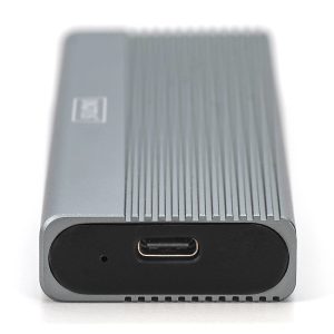 DA71154-1.jpg DIGITUS Alloggiamento per disco rigido USB M.2, SSD, esterno, SATA, 6Gbps, USB 3.1 Gen2, alluminio, senza attrezzi