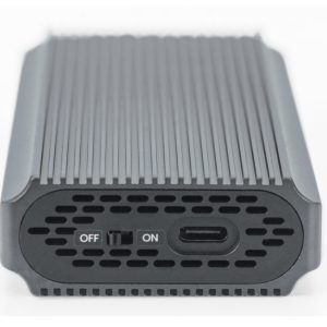 DA71158-1.jpg DIGITUS Alloggiamento per disco rigido USB M.2, SSD, esterno, NVMe, 40Gbps, USB 4.0, alluminio, senza attrezzi