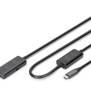 DA73111.jpg Cavo di prolunga attivo USB 3.2 Gen1 5G, USB-C - USB-A, 10 mt