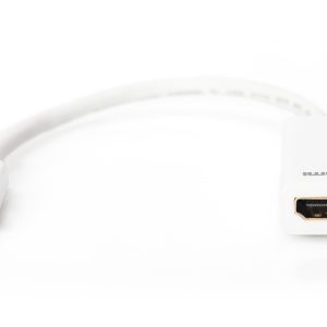 DB340404001W-1-H.jpg CAVO ADATTATORE MINI DISPLAYPORT MASCHIO - HDMI FEMMINA DIGITUS