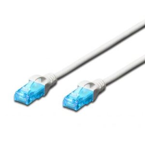 DK15120025-1-H.jpg CAVO RETE UTP CAT. 5E NON SCHERMATO - LUNGHEZZA MT. 0,25 - COLORE GRIGIO