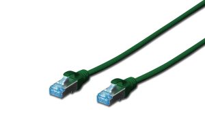 DK1531005G-1-H.jpg CAVO RETE SCHERMATO SF/UTP IN RAME CAT. 5E COLORE VERDE MT. 0,5