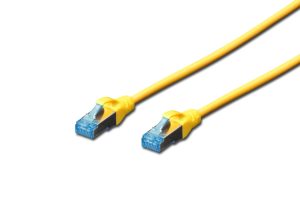 DK1531050YG.jpg CAVO RETE SCHERMATO SF/UTP IN RAME CAT. 5E COLORE GIALLO MT. 5