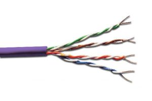 CAVO SOLIDO NON SCHERMATO UTP HALOGENFREE PER RETI CATEGORIA 6 IN RAME MATASSA MT.305 CLASSE CPR: ECA