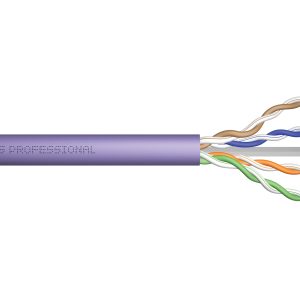 DK1614VH305G.jpg CAVO INSTALLAZIONE CAT 6 U-UTP 250 MHz AWG 23/1 Dca (LSZH-1) MATASSA 305 MT DIGITUS