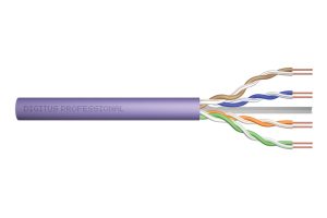 DK1615VH305G.jpg MATASSA CAVO SOLIDO LSZH CAT 6 U-UTP 250 MHz IN RAME CPR: CCA (EN 50575) AWG 23/1