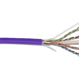 MATASSA MT 305 CAVO SOLIDO SCHERMATO F-UTP PER RETI CATEGORIA 6 IN RAME HALOGENFREE CLASSE CPR: ECA