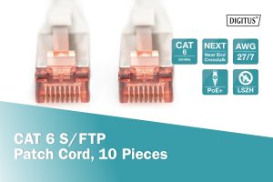 DK1644005WH10-3-H.jpg CONFEZIONE 10 CAVI CAT 6 SCHERMATI S/FTP MT 0,5 COLORE BIANCO DIGITUS