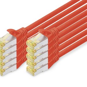 DK1644A010R10-1.jpg Cavo patch CAT 6A S/FTP, 10 pezzi vt. colore rosso