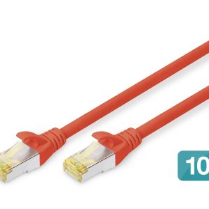 DK1644A020R10.jpg Cavo patch CAT 6A S/FTP, 10 pezzi lunghezza 2 mt. colore rosso