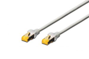 CAVO RETE S-FTP CAT.6A DOPPIA SCHERMATURA LSOH COLORE GRIGIO MT. 15