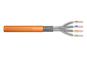 CAVO SOLIDO DOPPIA SCHERMATURA S-FTP PER RETI CATEGORIA 7 IN RAME HALOGENFREE LSOH MATASSA MT. 100 CLASSE CPR: DCA