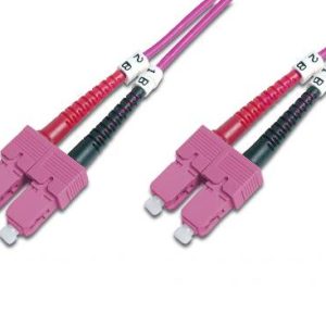 DK2522014G.jpg CAVO FIBRA OTTICA SC A SC MULTIMODE DUPLEX 50/125 MT. 1 OM4