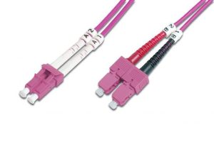 DK2532024G.jpg CAVO FIBRA OTTICA LC A SC MULTIMODE DUPLEX 50/125 MT.2 OM4