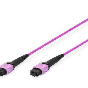 DK2566104G.jpg DIGITUS CAVO FIBRA OTTICA MPO, femmina OM4, Multimode 50/125, 10m, Metodo A, viola