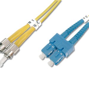 DK291203G.jpg CAVO FIBRA OTTICA SC A ST SINGLEMODE DUPLEX OS2 MT.3