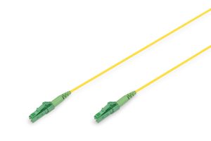 DK293303APCSXG.jpg Cavo patch simplex in fibra ottica, monomodale, LC/APC - LC/APC, 3 m