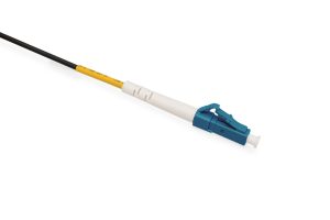 Cavo breakout universale in fibra ottica dotato di terminali, Multimode OS2, 8 fibre, LC/UPC - LC/UPC  100 mt. colore nero